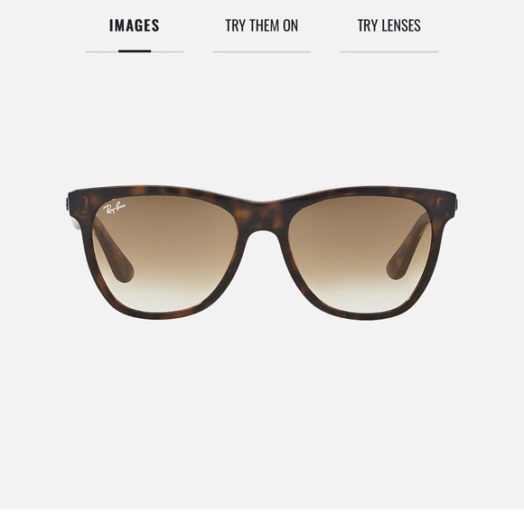 Ray-Ban RB4184 Wayfarer Sunglasses with Tortoise Frame - Picture 2 of 12